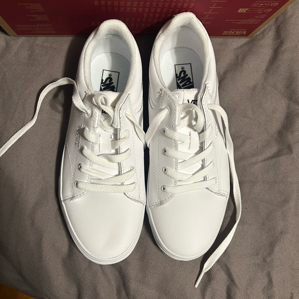 Brand new white vans